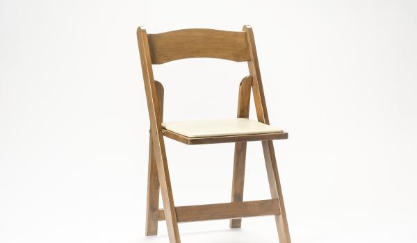 Folding Chair Chestnut Wood