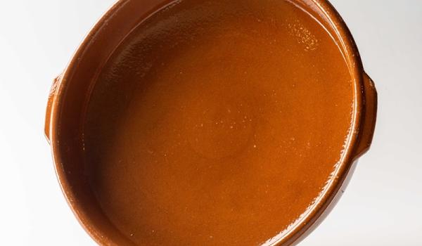 13" Terracotta Round Casserole